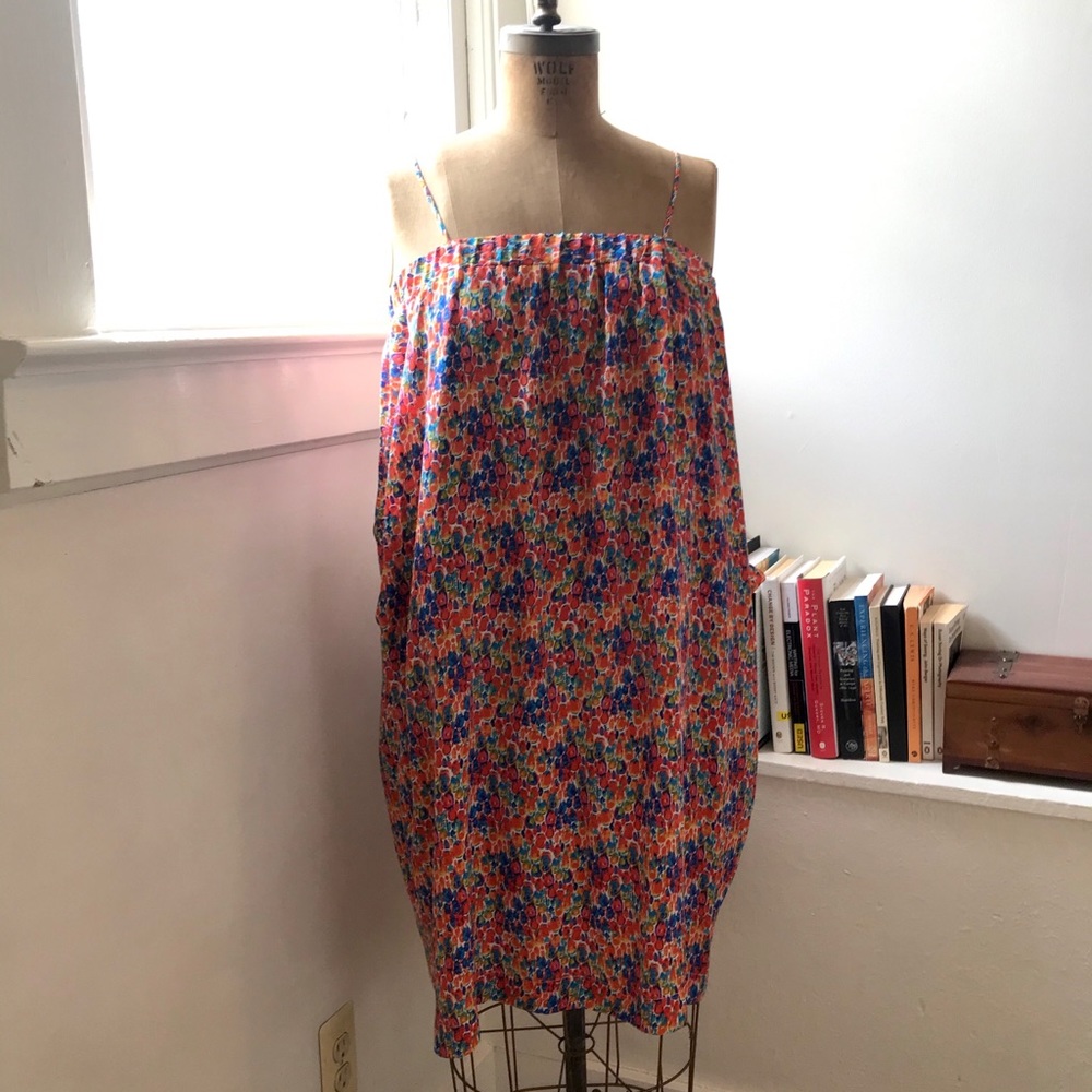 Echo Silk Blouson Sun Dress ☀️💛